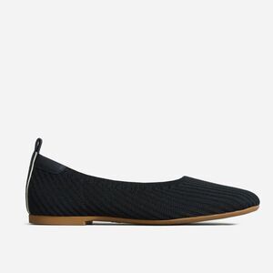 Everlane The Day Glove Reknit Flats, Black, Size 9.5